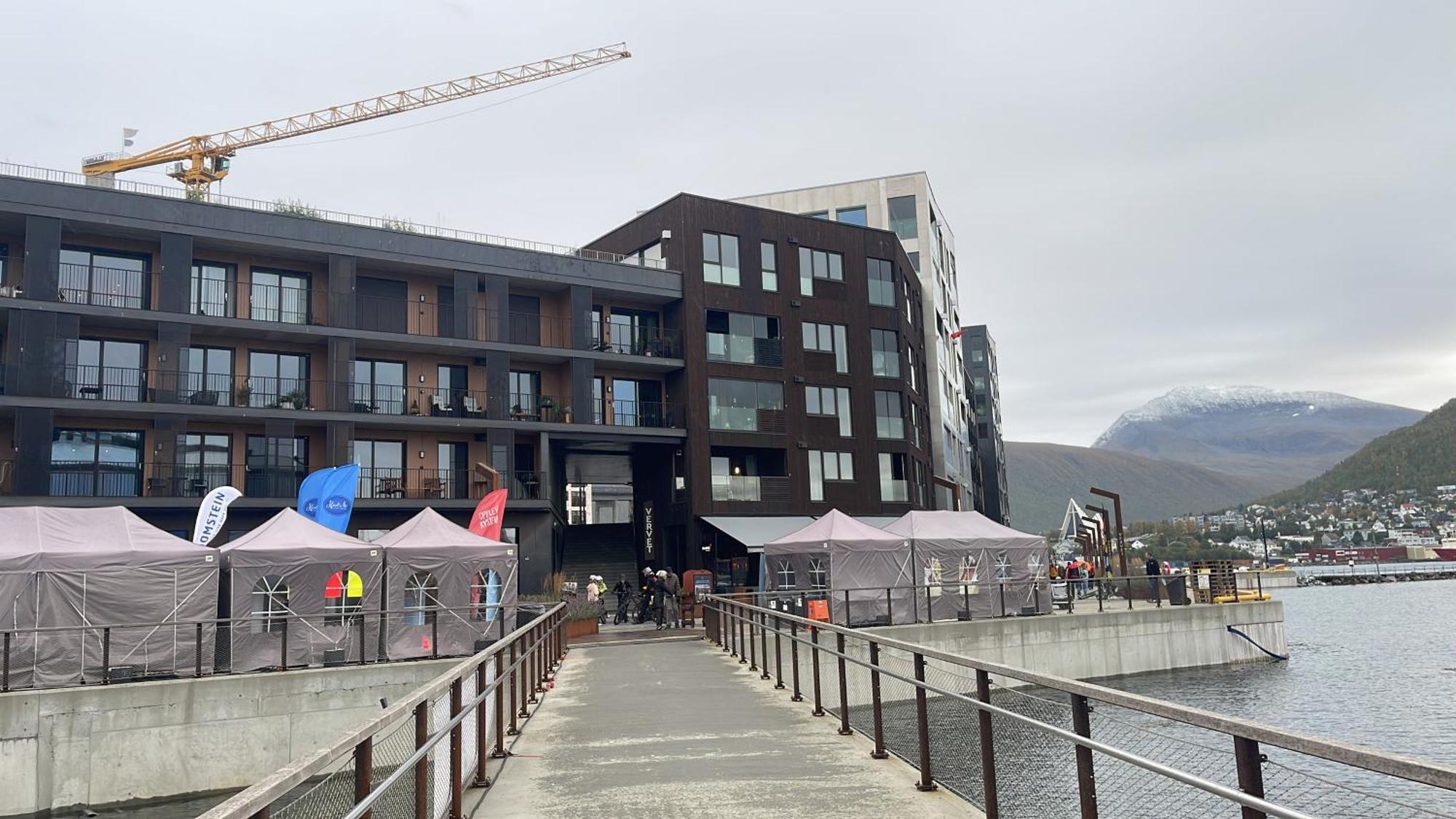 Nice Apartment Near To City Center Of Tromsø Exterior foto